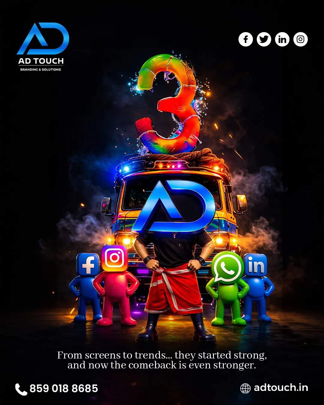 Ad Touch Aadu – Ad Touch creative work